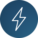 lightning-fast speed